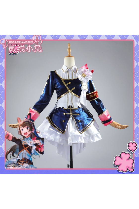 2XXT Cosplay Vtuber Tsukino Mito NIJISANJI 4th Anniversary LIVE FANTASIA Cosplay Costume